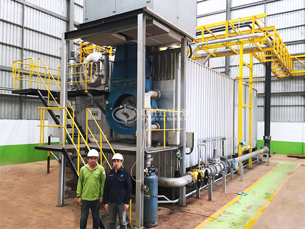 35噸SZS燃?xì)庹羝仩t項目