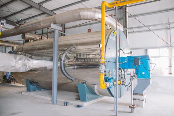 180萬大卡YQW系列燃?xì)鈱?dǎo)熱油鍋爐項(xiàng)目