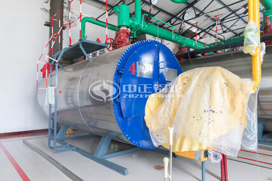 上峰孟墓塑料泡沫廠WNS系列環(huán)保型燃氣蒸汽鍋爐項目