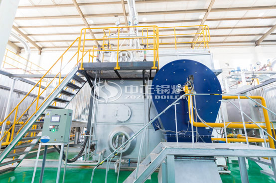 35噸SZS系列冷凝式燃?xì)膺^熱蒸汽鍋爐項(xiàng)目