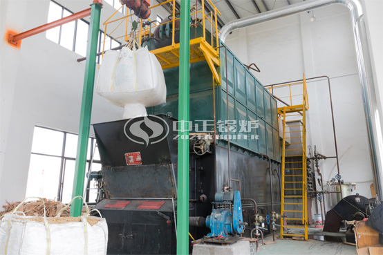 巴基斯坦飼料行業(yè)8噸/時SZL燃煤鏈條爐項(xiàng)目
