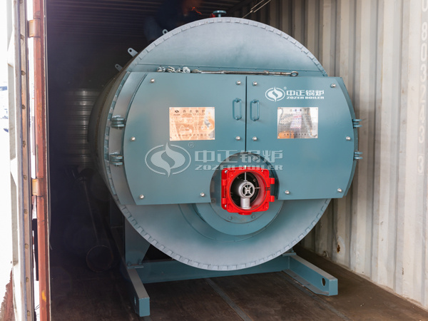 裝車(chē)即將發(fā)往墨西哥的WNS燃?xì)?a href=/product/hot-water-boiler.html target=_blank class=infotextkey><a href=/product/hot-water-boiler.html target=_blank class=infotextkey>熱水鍋爐</a></a>