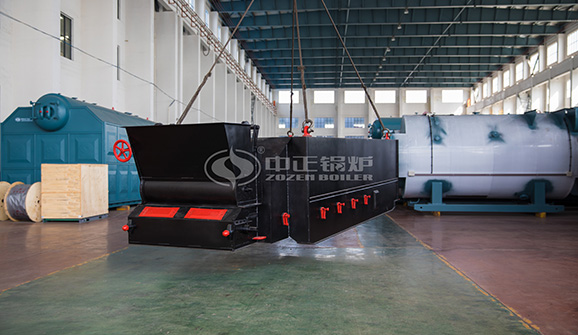 烏海時聯(lián)1200萬大卡YQL系列燃氣立式導熱油鍋爐項目