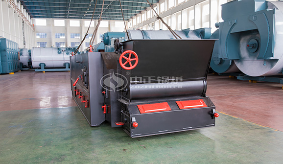 河北科碩化工2噸WNS系列環(huán)保型燃氣蒸汽鍋爐項目